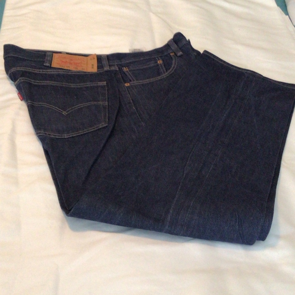 Levi's 501 XX men’s dark blue jeans size W 40 L 32 button fly